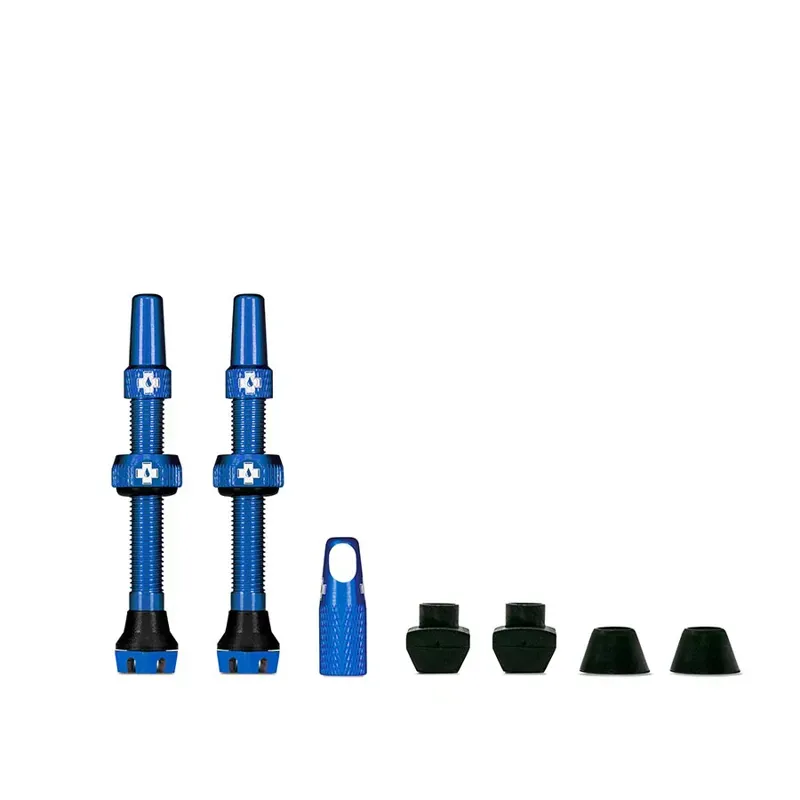 Muc-Off V2 44mm Tubeless Valve in Blue