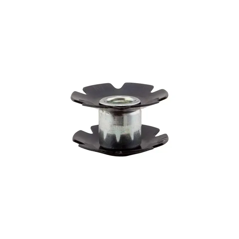 FSA Replacement 1 1/8-inch Star Nut in Black/Silver