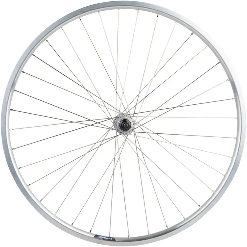 Quality Wheels Value HDS. 26-inch QR135mm RB HG10 Cl. 36h RW in Silver-2