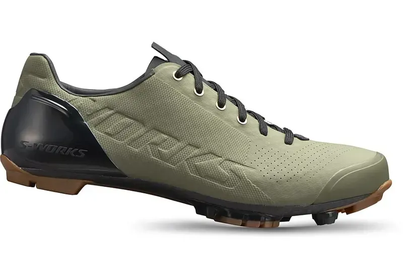 Specialized S-Works Recon Lace Gravel Shoes in Oak Green