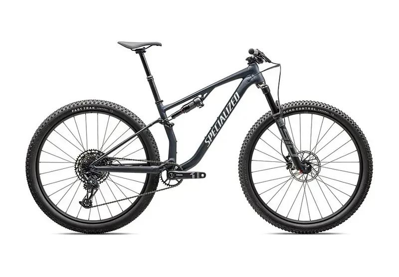 Specialized Chisel Comp XC Mountain Bike In Satin Metallic Deep Lake/Gloss White