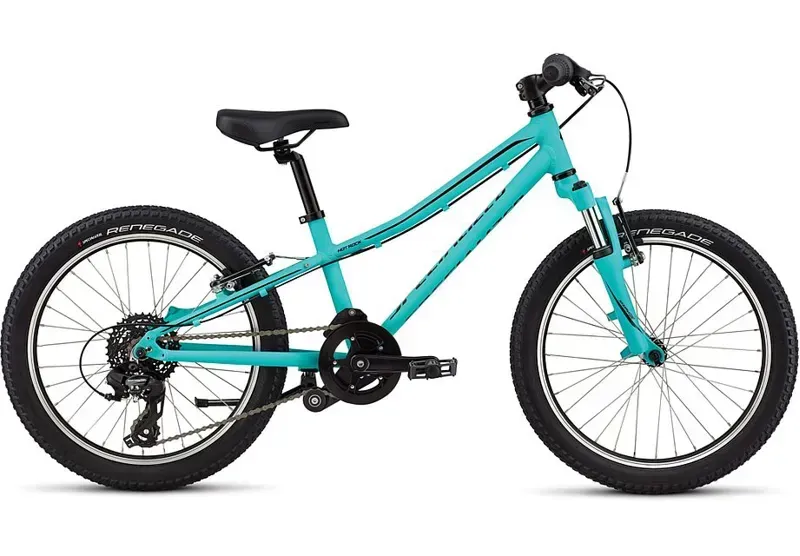 Specialized Hotrock 20-inch Kids Bike in Acid Mint/Black