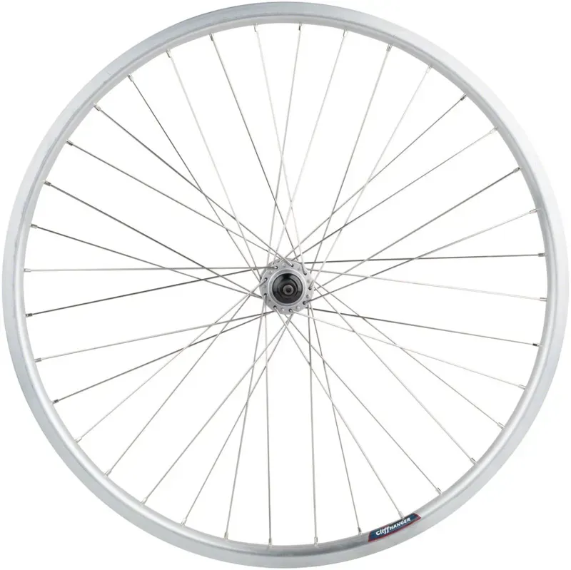 Quality Wheels Value HDS. 26-inch QR135mm RB HG10 Cl. 36h RW in Silver-4