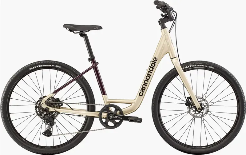 Cannondale Treadwell 1 Low StepThru Fitness Bike in Platinum