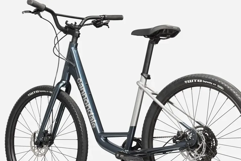 Cannondale Treadwell 1 Low StepThru Fitness Bike in Tungsten Blue-5