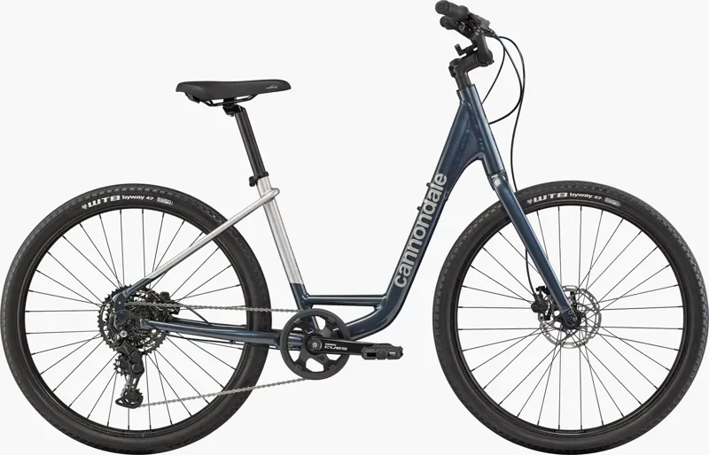 Cannondale Treadwell 1 Low StepThru Fitness Bike in Tungsten Blue