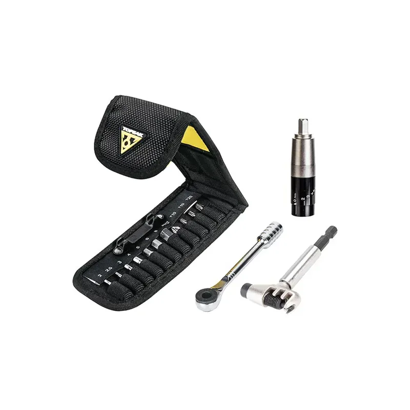 Topeak Ratchet Rocket Lite NTX+ Ratchet Tool Set w/Nylon Bag in Black