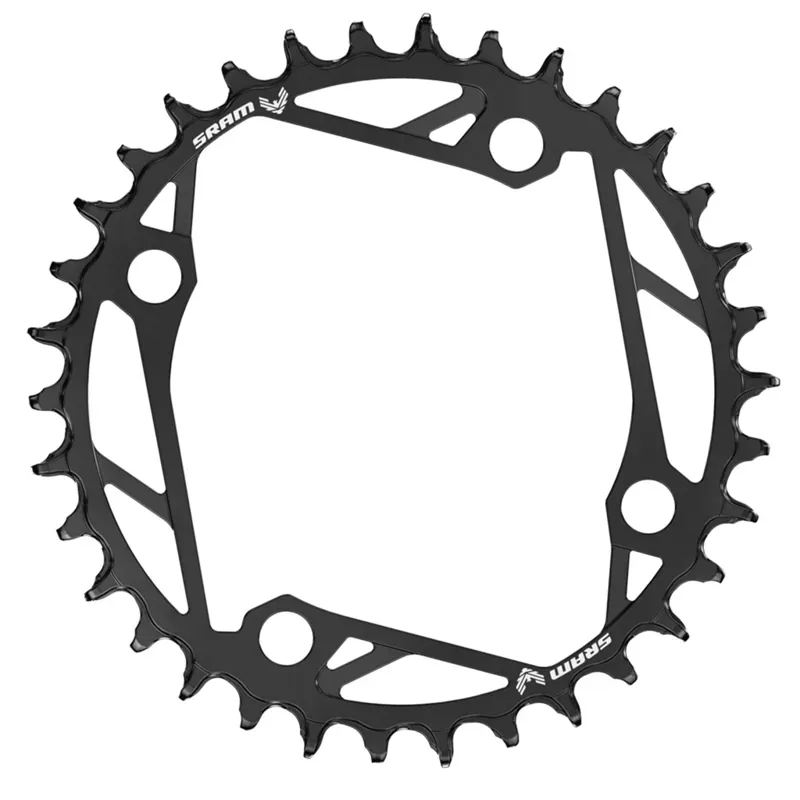 SRAM T-Type 12-speed 104-bcd 36-tooth E-MTB Steel Chainring in Black