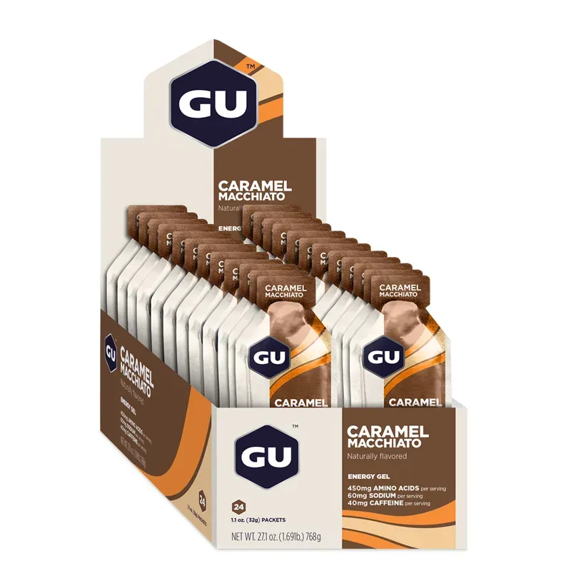 Gu Energy Gel 24-pack - Caramel Macchiato