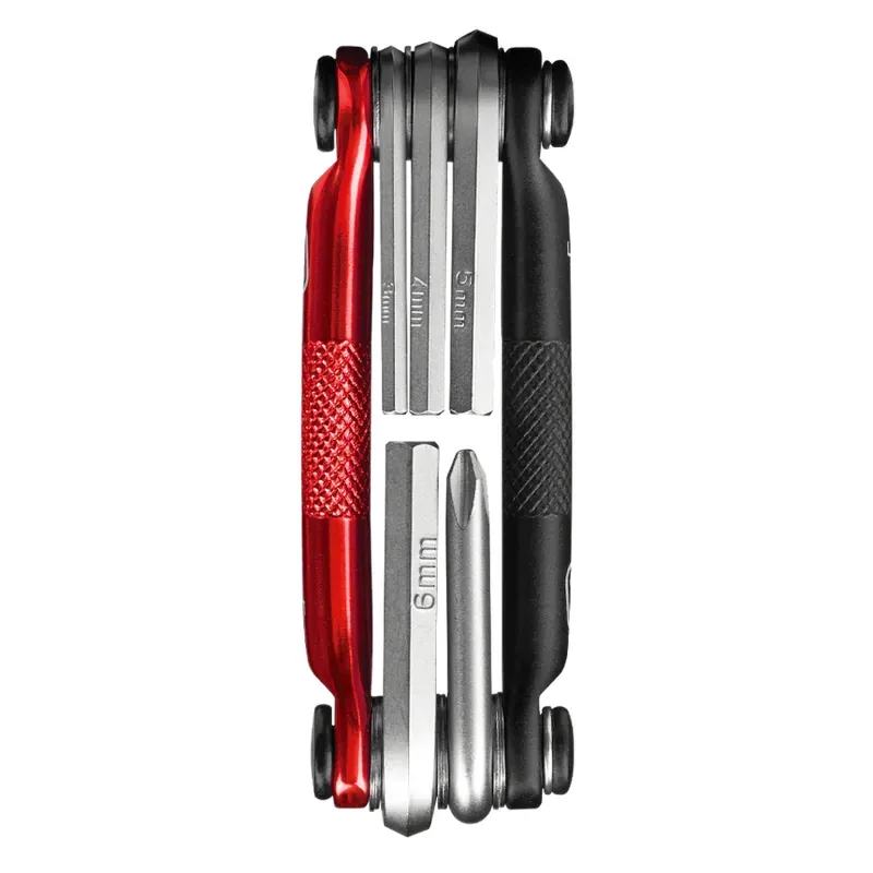 Crankbrothers M5 Multi-tool in Black/Red
