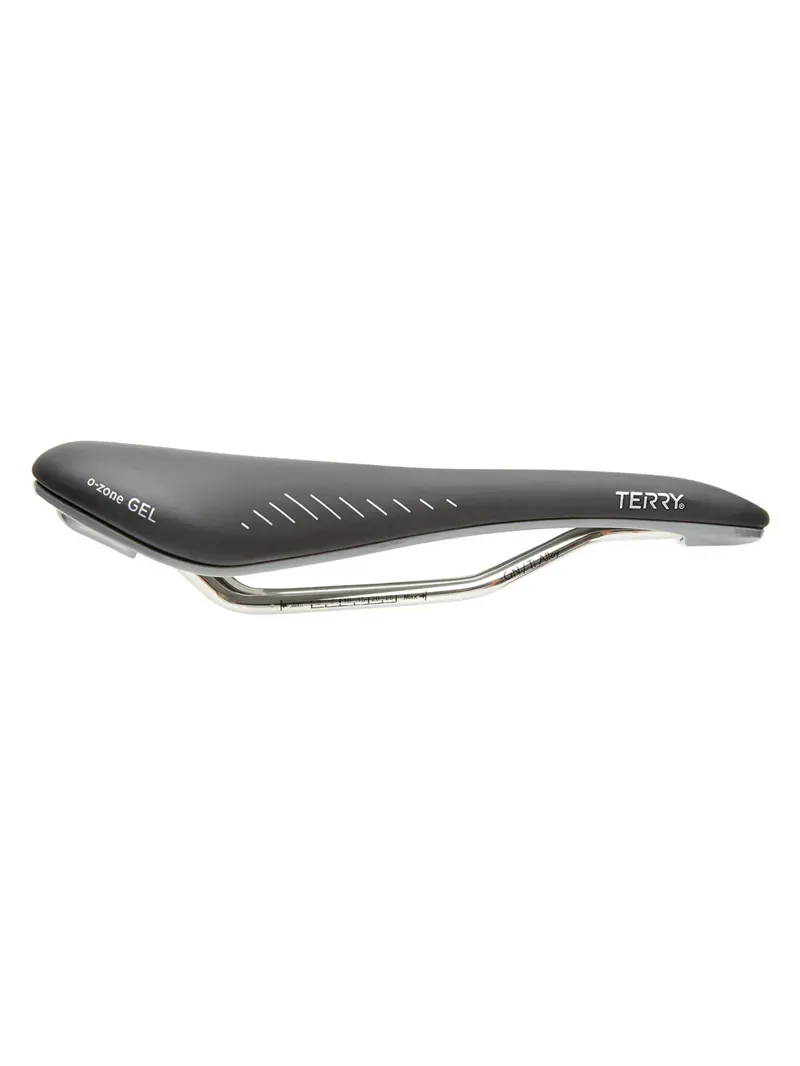 Terry Raven Titanium Gel Saddle in Black-3