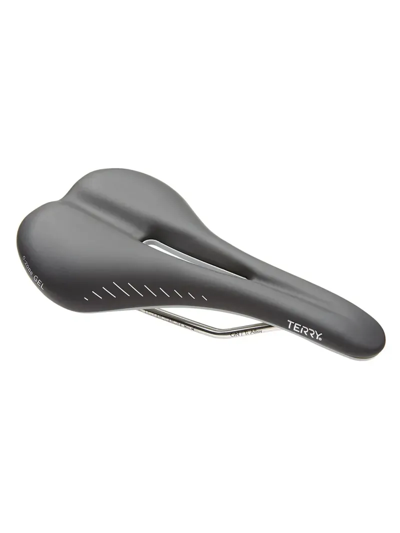 Terry Raven Titanium Gel Saddle in Black