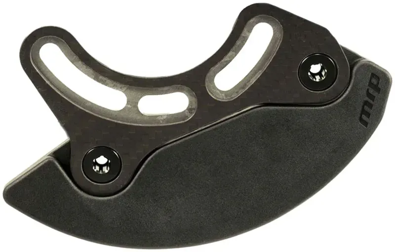 MRP XCg SLR Bash Guard 32t 2-bolt ISCG-05 Carbon Backplate in Black