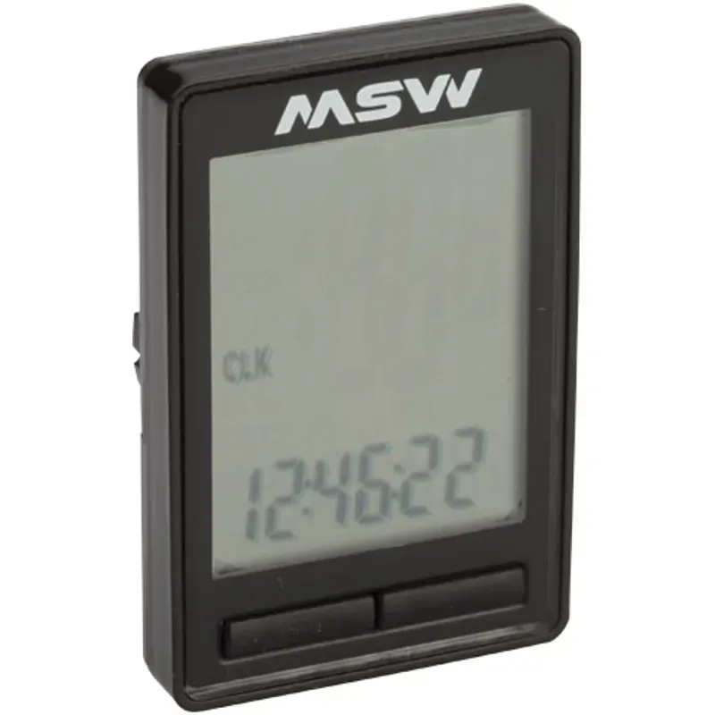 MSW CC-200 Miniac Wireless Cycling Computer in Black
