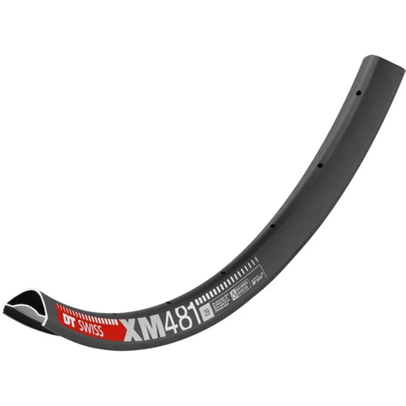 DT Swiss XM 481 Rim - 29 Disc Black 28H Black 29