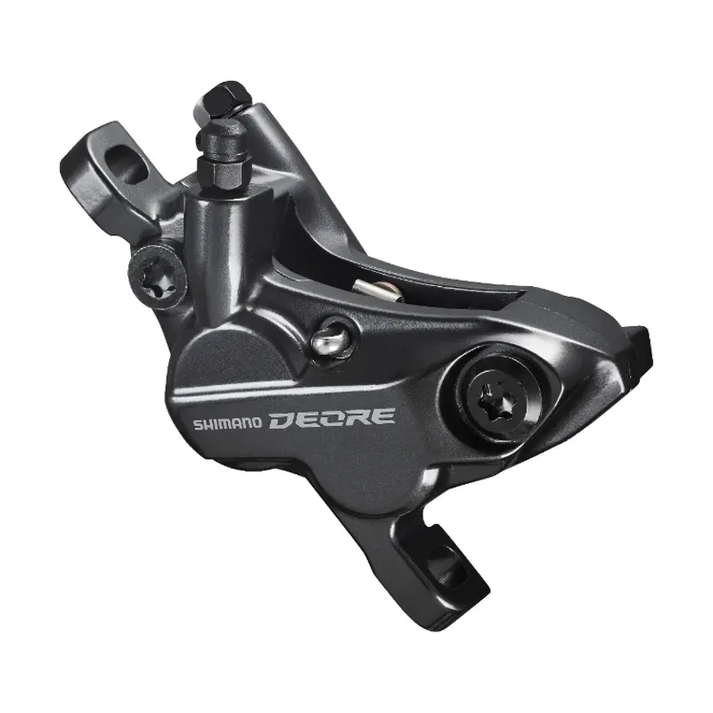 Shimano BR-M6120 Deore 4-Piston Front and Rear Disk Brake  in Black-1