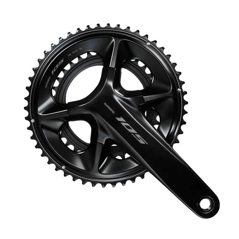 Shimano FC-R7100 105 2x12s 50-34 160mm Crankset in Black