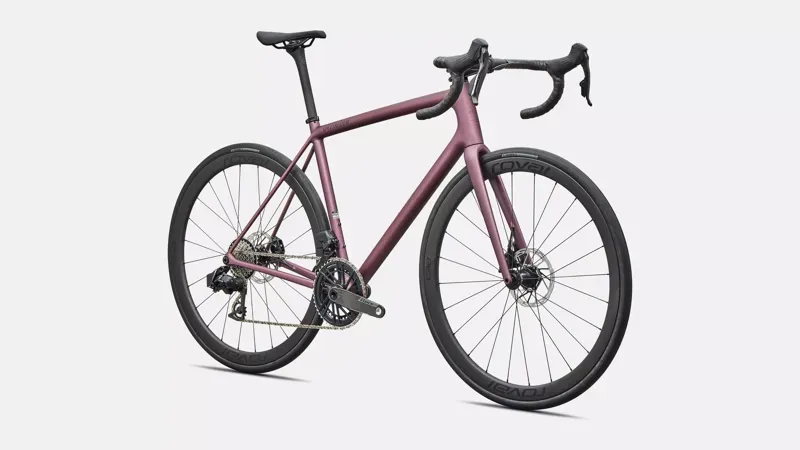 Specialized Aethos 2 Expert SRAM Force AXS Race Bike in Quartz Metallic-1