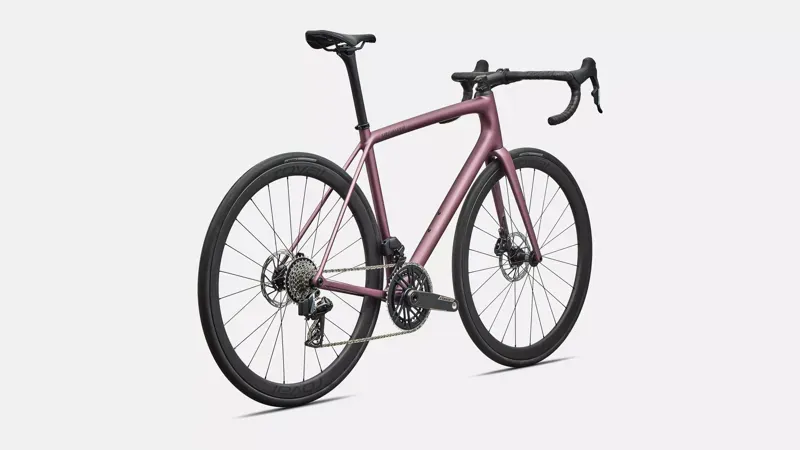 Specialized Aethos 2 Expert SRAM Force AXS Race Bike in Quartz Metallic-2