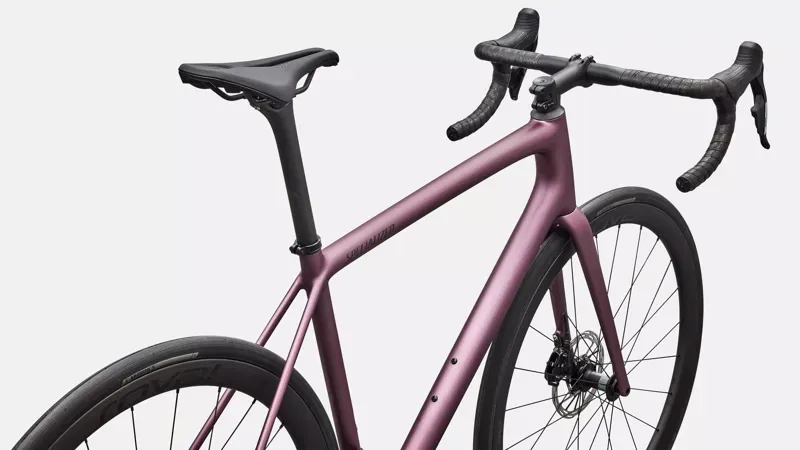 Specialized Aethos 2 Expert SRAM Force AXS Race Bike in Quartz Metallic-3