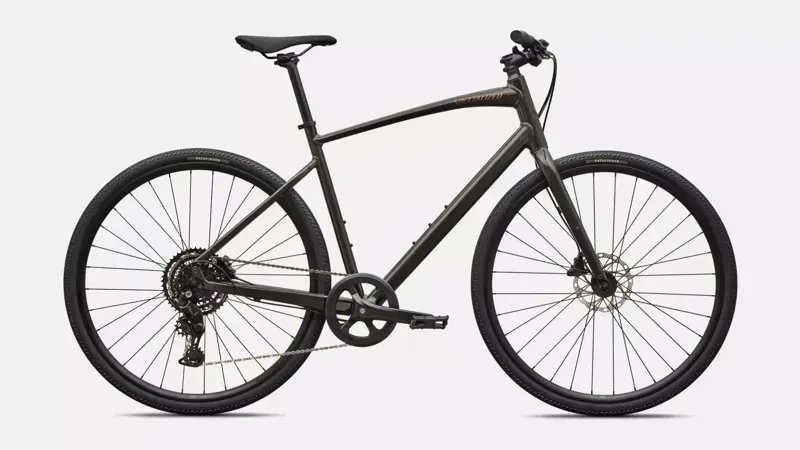 Specialized Sirrus X 2.0 Fitness Bike in Obsidian/Burnt Gold Frost