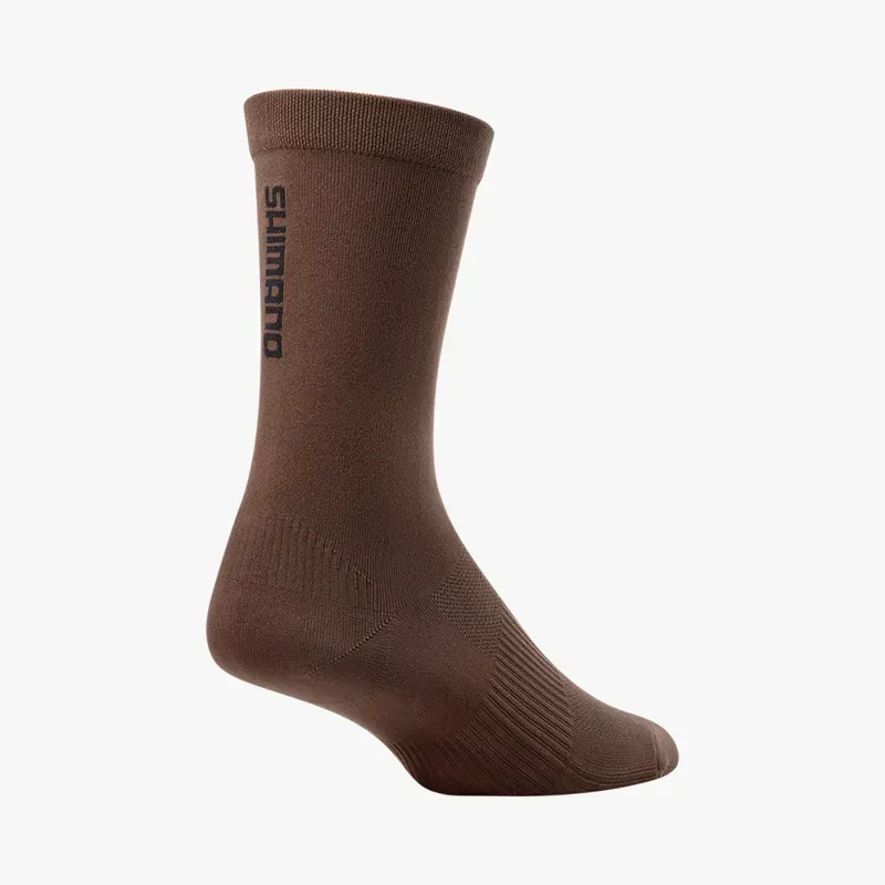 Shimano Gravel Socks in Brown-3
