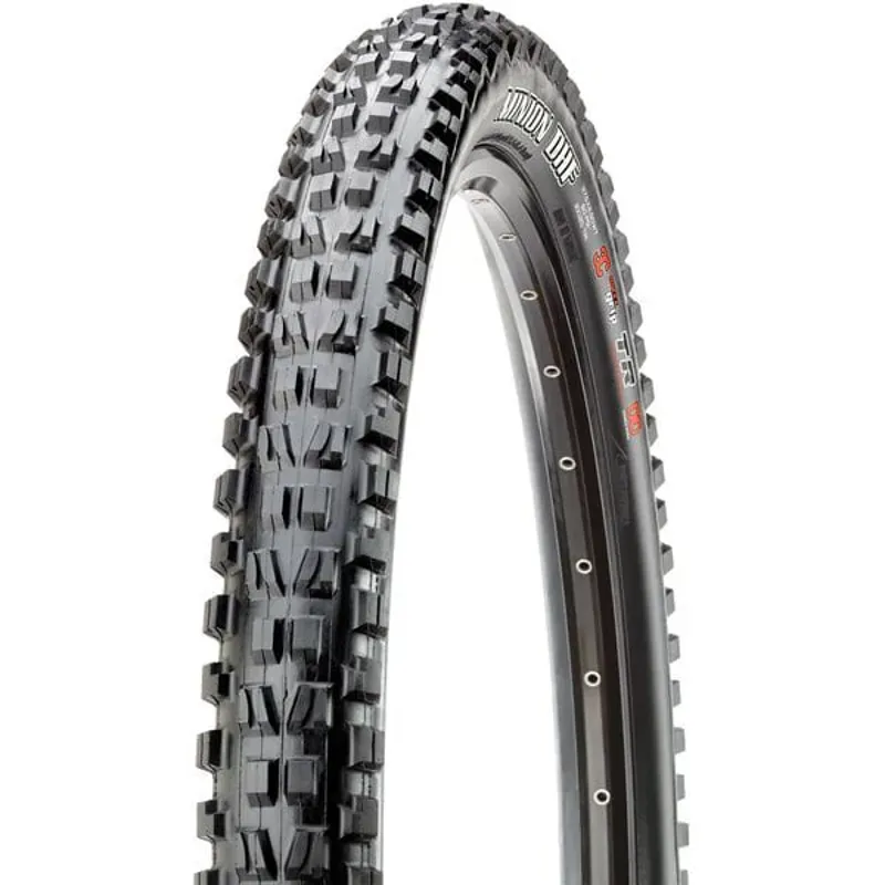 Maxxis Minion DHF Tire - 29 X 2.3 Tubeless Folding Black Dual EXO Black 29 x 2.30