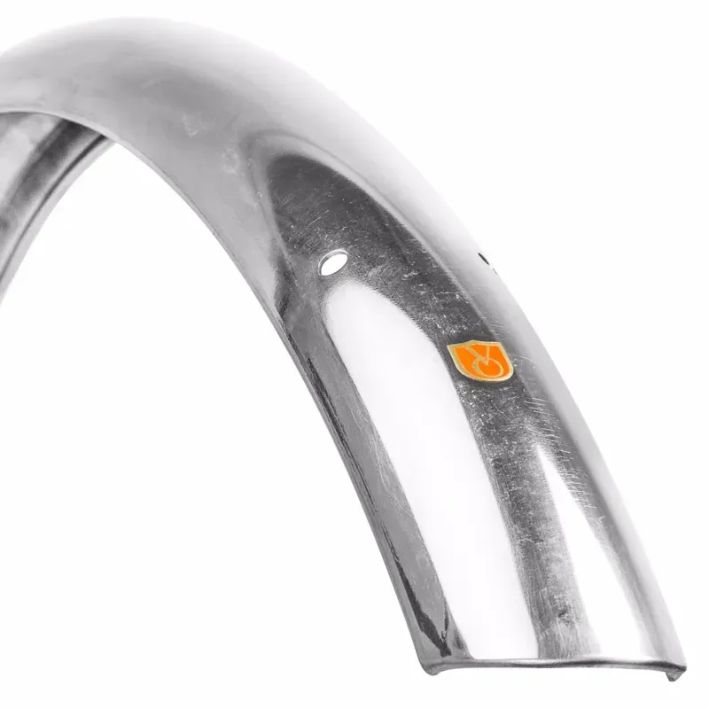 Velo Orange Stainless Steel 45 Fender Set 700c in Polished Silver