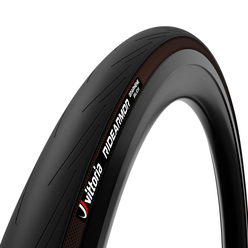 Vittoria Ride Armor Tire - 700 X 38 Tubeless Folding Black Graphene + Silica G2. 0 Black 700 x 38