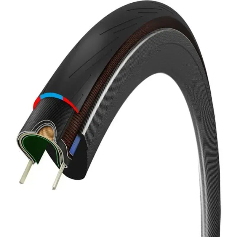 Vittoria Ride Armor Tire - 700 X 38 Tubeless Folding Black Graphene + Silica G2. 0 Black 700 x 38-2