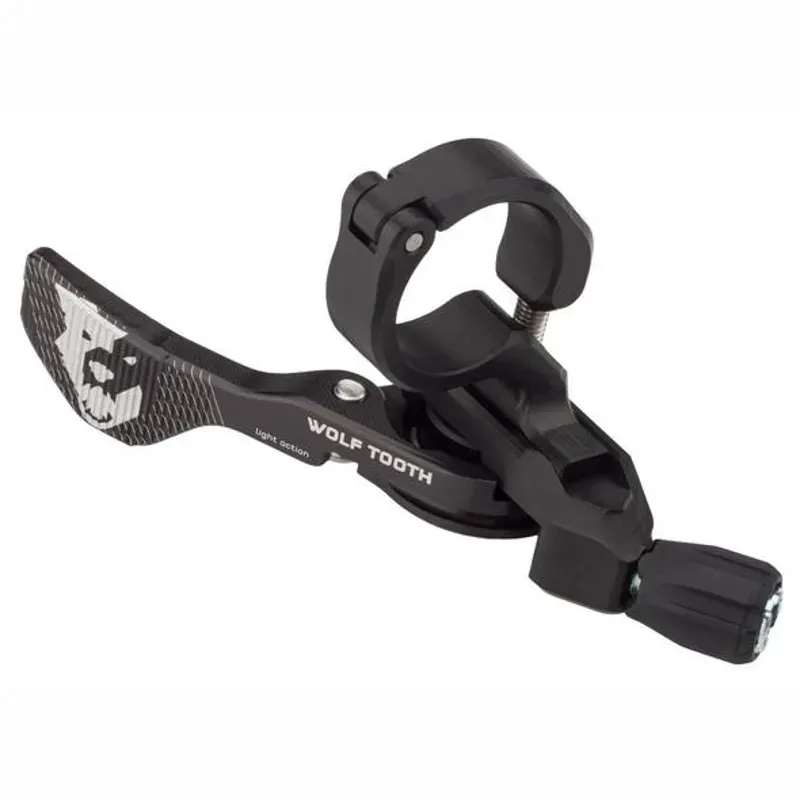 Wolf Tooth ReMote Light Action Dropper Lever With Included Clamp Black